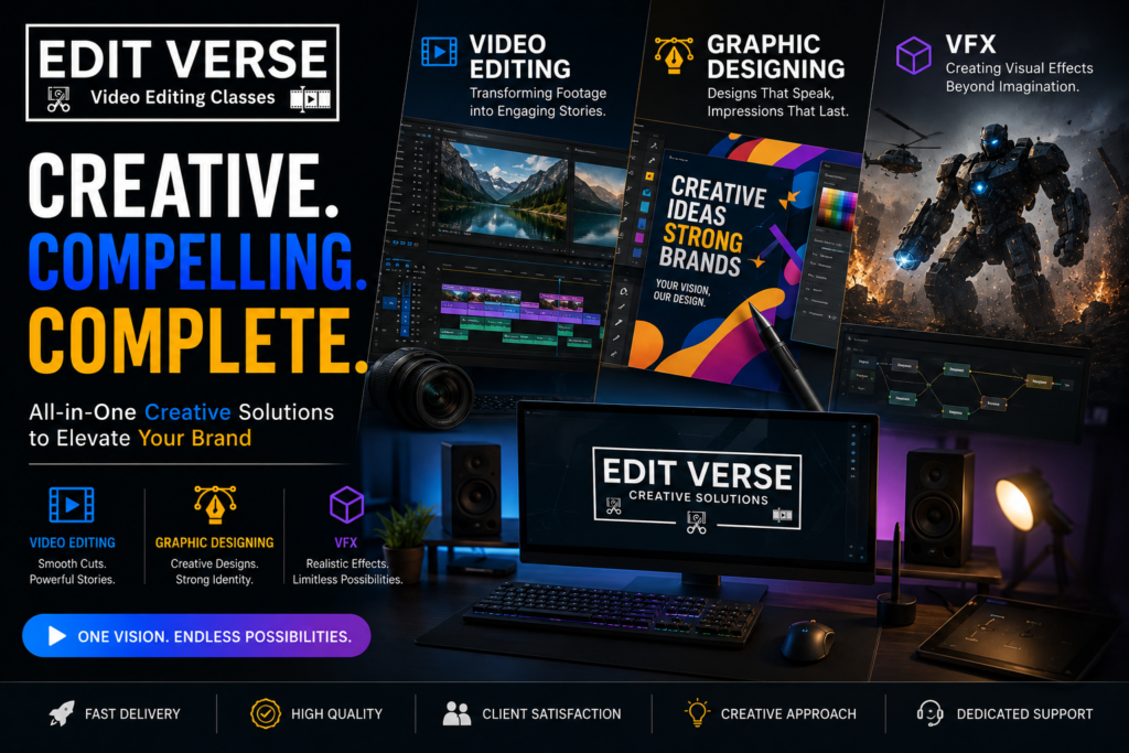 EDIT VERSE | Creative Skills & Career Learning